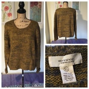 Workshop Marled Yarn Pullover Sweater XL